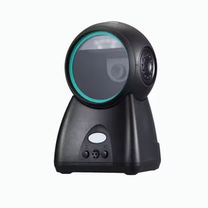 Escáner de código de barras de escritorio USB 1D 2D Lector de código QR omnidireccional de detección automática con luz LED utilizada para escaneo de tiendas - Product Image 6
