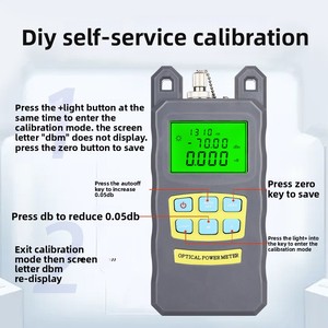 Dxp-20B <strong>Optical</strong> Power Meter Tester High Precision <strong>Optical</strong> Decay Meter <strong>Optical</strong> Receiver -70~+10Dbm for FTTH with FC SC Connectors - Product Image 3