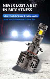 RST 260WスーパーブライトH4 LEDカーヘッドライトダブル銅管6500KカラーファーライトH7 H11電球修正LEDヘッドライト新品