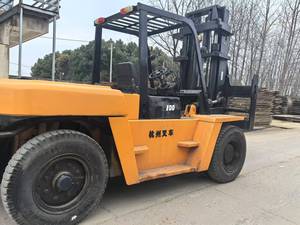 China Heli 10/12-Ton Internal Combustion Forklift Hangzhou 7/10 Logistics Vehicle for <strong>Loading</strong> <strong>and</strong> <strong>Unloading</strong> Competitive <strong>Price</strong> - Product Image 3