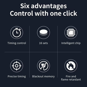 NBL25A schermo LCD Smart Timer presa Timer digitale intelligente programmabile Timer digitale di controllo di temporizzazione - Product Image 5