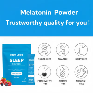 Natureade liposomal תוספת בתפזורת חמה מכירה חמה טבעונית שינה טבעונית 3 מ ג 5 מ ג 10 מ ג מלטונין l-theanine Gaba ויטמין b6 מגנזיום - Product Image 3