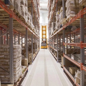 Sistema de estantería de pasillo estrecho automatizado 1800kg/capa Bastidores de almacenamiento controlados por sensor para almacenes modernos - Product Image 2