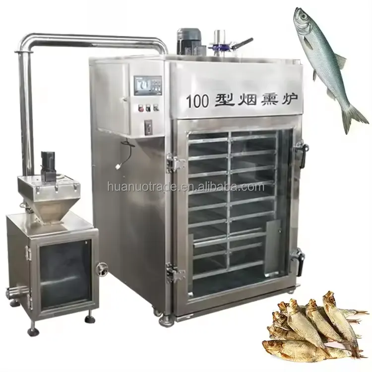 Commercial smoker oven fish, duck, chicken and beef smoker oven factory price