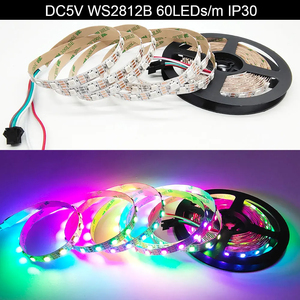 WS2812 RGB адресуемые и программируемые светодиодные полосы света для DIY проектов - Product Image 5
