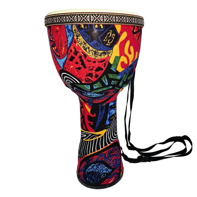 Educação Novo produto atacado tambor de percussão de mão Djembe tambor africano placa lateral djembe