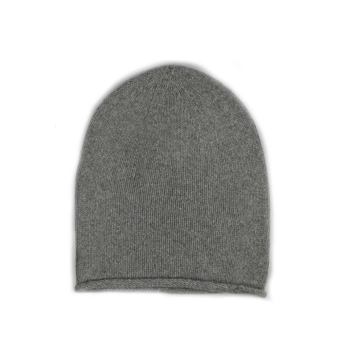 Tasarım kendi kış kaşmir el örme bere örme şapka ile özel etiket