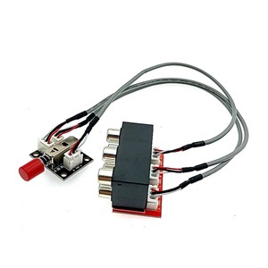 2-Channel <strong>Audio</strong> Source Switching Board Button Type <strong>Audio</strong> Signal Module Mechanical <strong>Switch</strong> Electronic Kit - Product Image 2