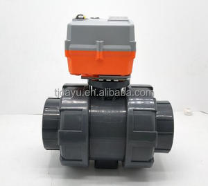 Durable Quality Mounting Pad Iso 5211 Pneumatic Motorized Actuated 1/2&quot; to 4&quot; UPVC PPH 2 <strong>Way</strong> 3 <strong>Way</strong> Union Ball Valve - Product Image 3