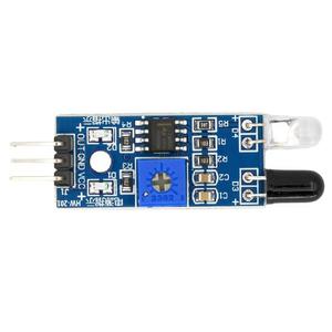 RNSbot Smart Electronics nuevo Diy Smart Car Robot reflectante fotoeléctrico 3pin IR infrarrojo MÓDULO DE Sensor de evitación de obstáculos