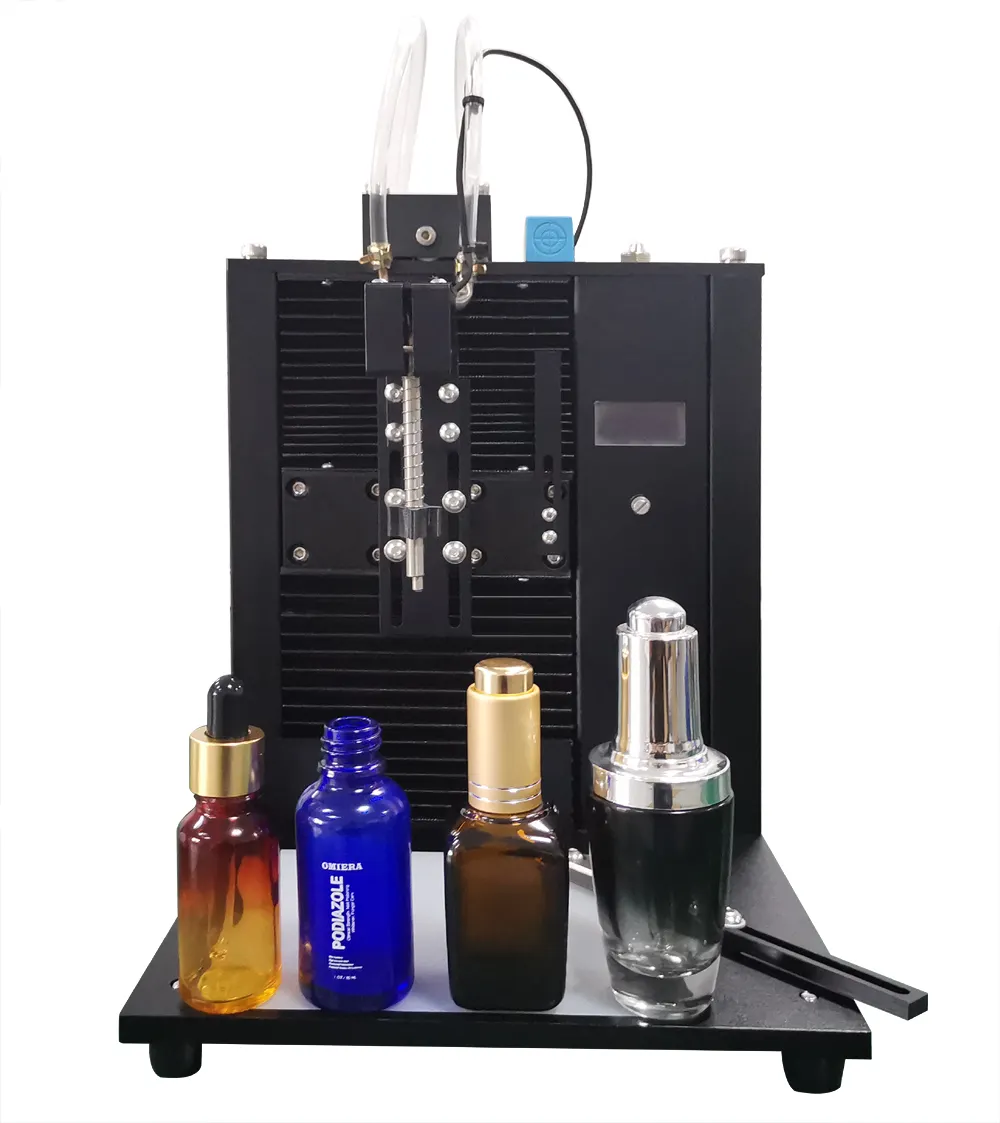 Botella plástica de vidrio para Perfume, máquina de llenado portátil de aceites esenciales, bomba peristáltica, rellenadora de botellas pequeñas