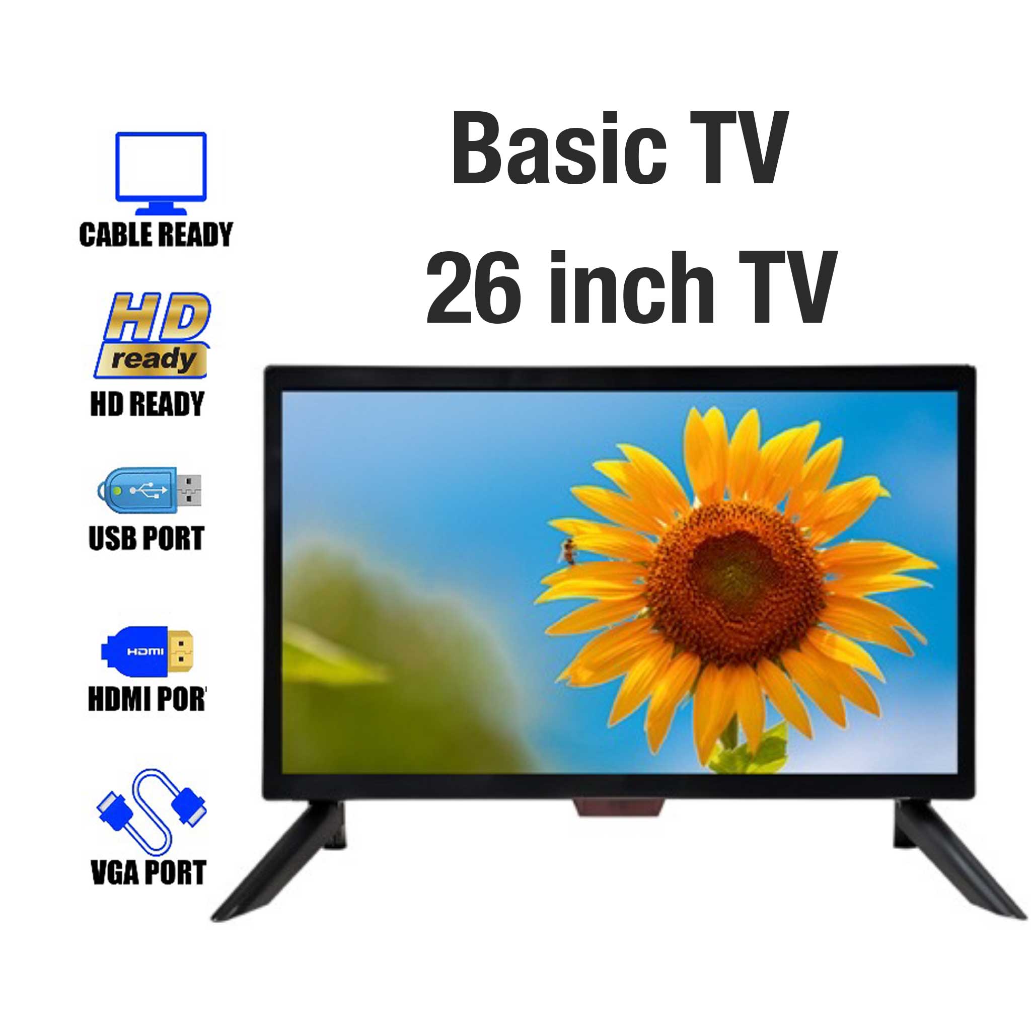 Téléviseur économique 26 pouces