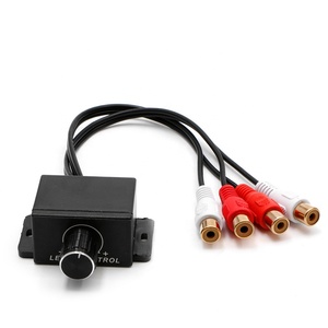 OEM YITKOR新款汽车音频放大器低音RCA级远程音量控制旋钮LC-1通用 - Product Image 6