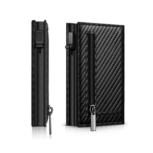 Hot bán Slim tối giản nhôm phía trước ví túi với RFID chặn Pop Up trường hợp và thẻ tín dụng ví - Product Image 2