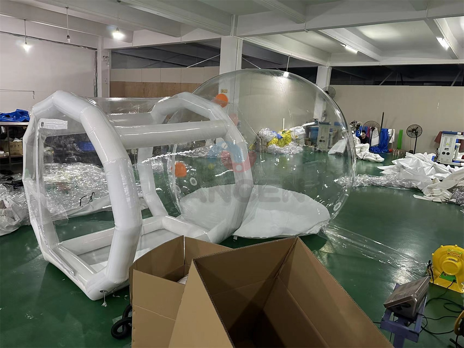 10ft bubble +6ft tunnel