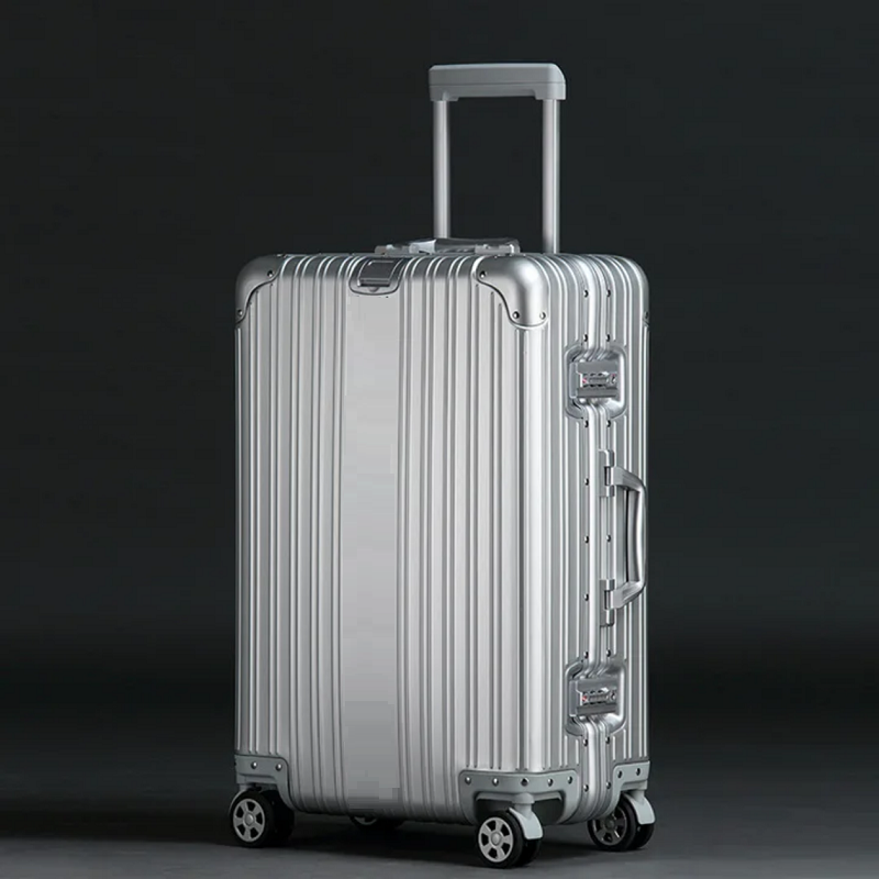 Valigetta in alluminio argento