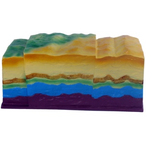 Plate <strong>Structure</strong> and Surface Morphology Model School Geology Class Geography Teaching Aids Learning - Product Image 1