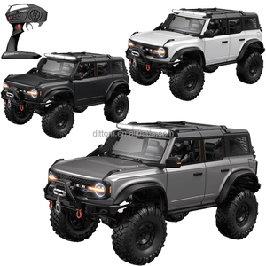 HB-R1004 1/10 Full Scale <strong>RC</strong> Off-road Climbing Vehicle 2.4G 4WD Remote Control Electric Winch Racing Car Model With LED Lights - Product Image 1