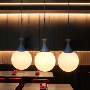Restoran dereceli küçük LED avize sarkıt aydınlatma pirinç E27 tabanı ile anahtarı kontrol restoran uygulaması 220V voltaj - Product Image 6