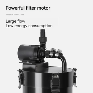 Sıcak satış balık tankı teneke kutu filtre pompası ile akvaryum filtrasyon sistemi akvaryum filtresi - Product Image 4