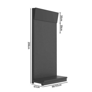 Сверхмощный металлический стеллаж для стеновых инструментов - Product Image 6