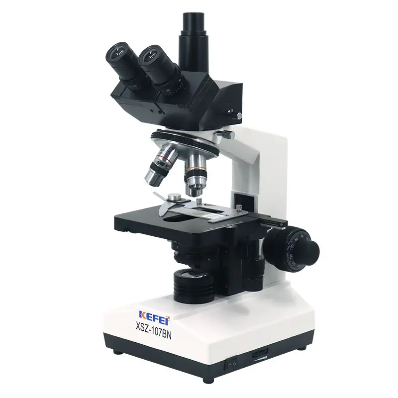 Schermo LCD microscopio biologico digitale microscopio binoculare trinoculare da laboratorio