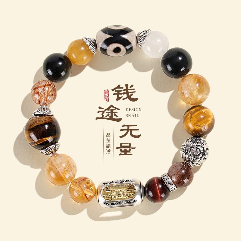 Colored Crystal Bracelet - Small Beads