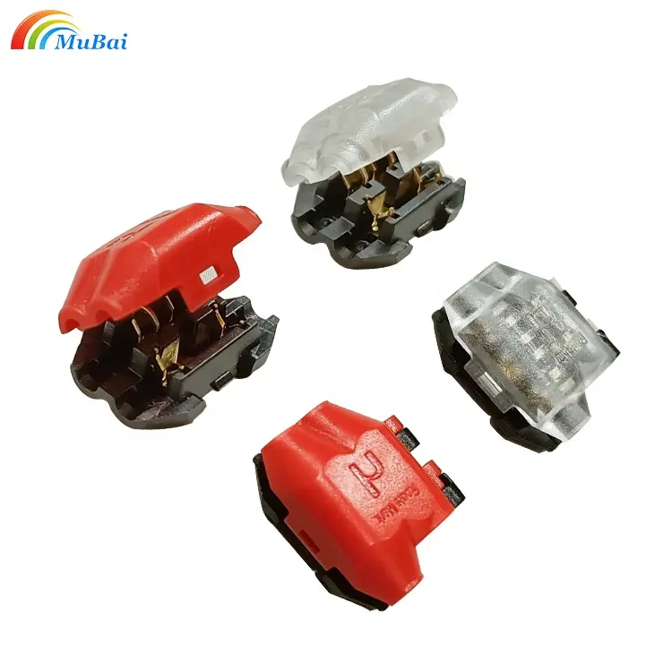 Conector de cable de bajo voltaje Conector de cable de empalme rápido Conectores de cable sin soldadura de 3 vías T Tap para iluminación LED y automotriz