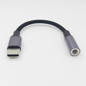 制造手机耳机用Hifi Usb c辅助适配器c至3.5毫米音频插孔连接器电缆 - Product Image 2