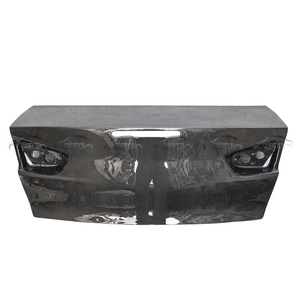 OEM Style Carbon Fiber Boot Rear Trunk Decorative Auto Tuning for Mitsubishi Lancer X EX <strong>EVO</strong> 10 2008-2017 <strong>Models</strong> - Product Image 3