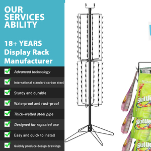 Bán lẻ hiển thị cửa hàng tầng thường vụ 108 Clip quay Khoai Tây <span class=keywords><strong>Chip</strong></span> Snack hiển thị giá - Product Image 4