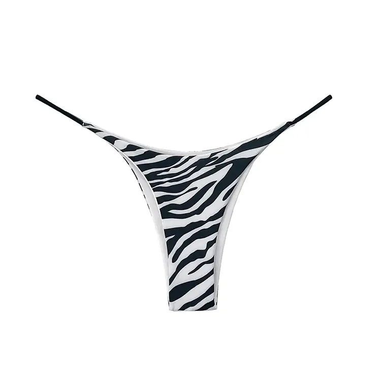 V Shaped Tanga Calcinhas Underwear Mulheres Sexy G-string Seamless Thong Logotipo Personalizado Seamless Traceless No Show Ice Silk para Senhoras