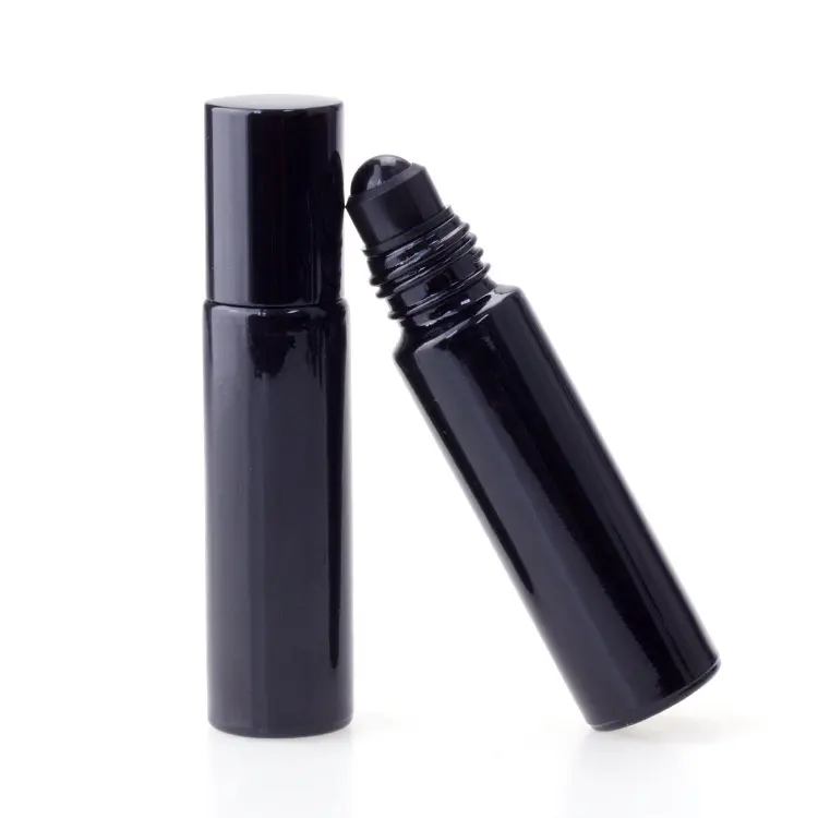glossy black