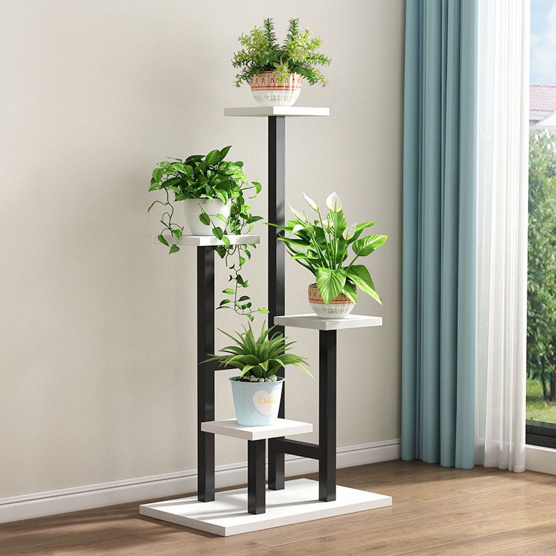 5-tier black floor-standing model