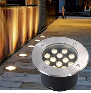Cslido IP68 RGB กันน้ำไฟ LED ฝังพื้นไฟ LED ภูมิทัศน์สวนแบบฝังขนาดเล็ก - Product Image 2