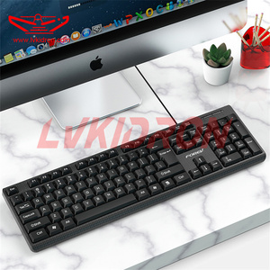 Teclado con cable de LVKI-k5c, tapa negra adecuada para Notebook, accesorios de juego y Accesorios de ordenador - Product Image 3