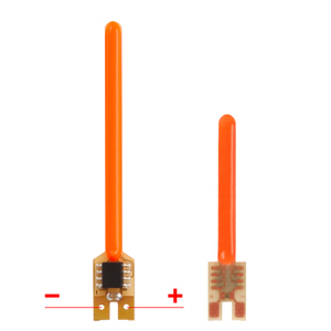 LED電球用DC3VLEDフィラメントDIYライトアクセサリー動的流星流れる水ランプ部品赤青緑2200Kウォームホワイト
