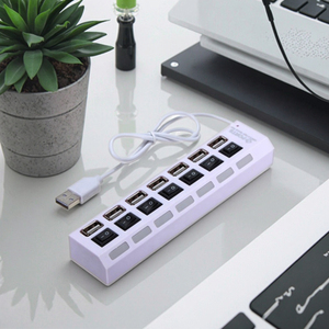 Cavo USB2.0 con interruttore indicatore luminoso 7 porte Hub e Computer estensione per la separazione del Mouse U Disk altri dispositivi - Product Image 6