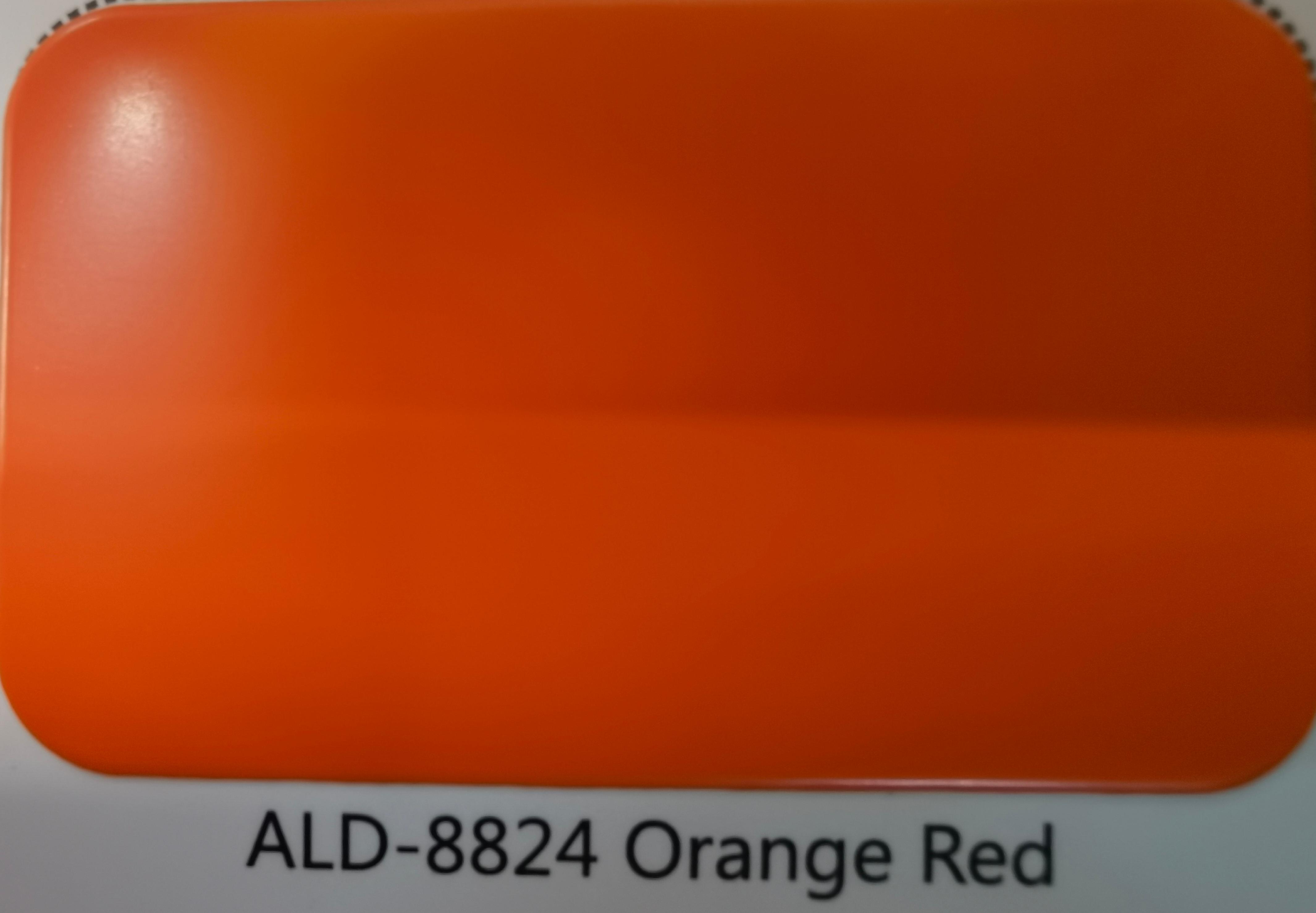 8824-Rouge orangé