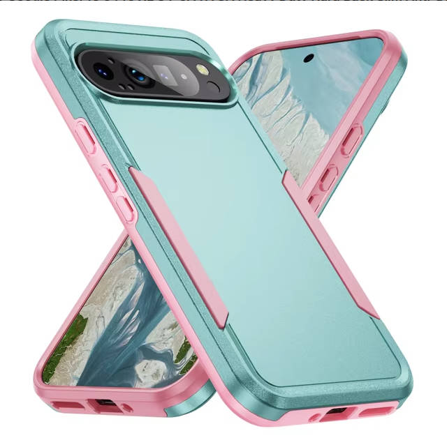 greem +pink