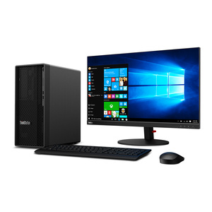 ThinkStation K-c3グラフィックスワークステーションI7-14700 USBキーボードマウスWin11デスクトップコンピューター学習用 - Product Image 4