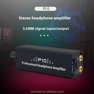 P10ポータブルモニタリングヘッドホンアンプフロントステージオールインワンマシンフロントボリュームアンプ効果装置付き - Product Image 3
