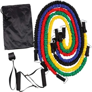 Equipo de gimnasio para Fitness, juego de bucle de resistencia para Yoga, cuerda elástica para tirar, bandas de látex de goma, herramienta de entrenamiento - Product Image 1