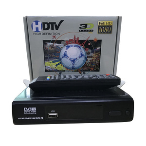 Decoder DVB T2 Full HD 1080P Set Top Box USB DVB-T2 ricevitore set-top box digitale - Product Image 1