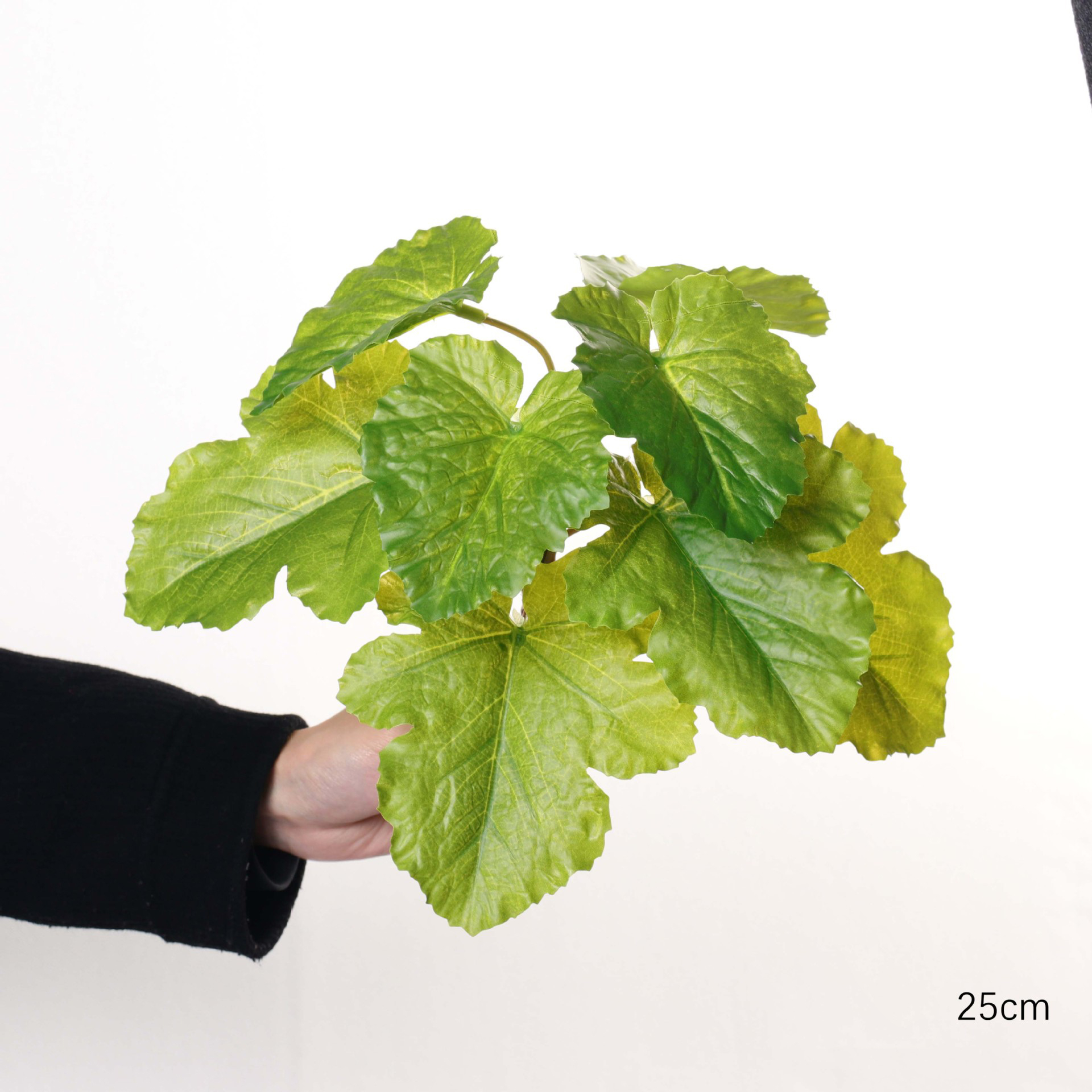 25cm Large 9-Leaf Cantaloupe Leaf