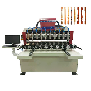 OEM personalización multiusos 4/8/10 cabezales redondo Cnc enrutador Piedra/madera Cnc enrutador grabador/máquina de grabado de piedra para guijarros - Product Image 1