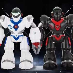 Intelligente Sprach steuerung RC-Roboters pielzeug für Kinder Sensing Walking Smart Plastic Robot mit fern gesteuerter Programmier funktion - Product Image 3