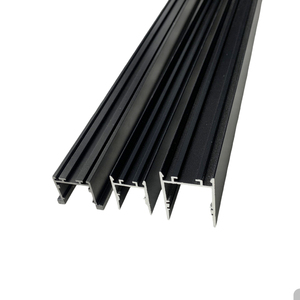 LED อลูมิเนียมโปรไฟล์Diffuser PC EndcapsคลิปแถบแสงExtrusion Anodizedพื้นผิวCNCแปรรูปT5 มุม - Product Image 3