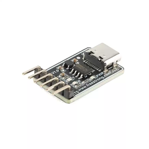 FS-UTTL-340NC USB-zu-TTL-Serien adapter mit Typ-C-Schnitts telle CH340NC Chip Integrated 5V zu 3.3V Konverter