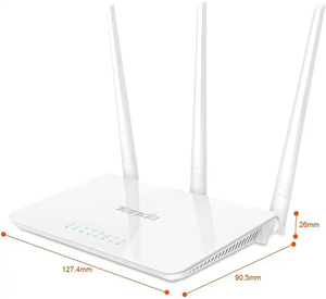 2023 Tenda F3 Router WiFi 300Mbps 2.4G doppia frequenza Home WiFi protocollo AC TCP/IP router wireless - Product Image 1